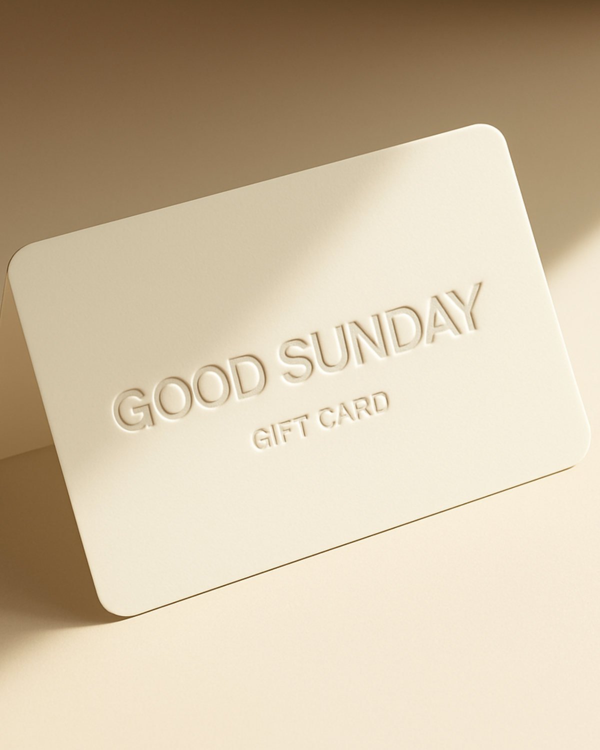 Good Sunday Gift Card