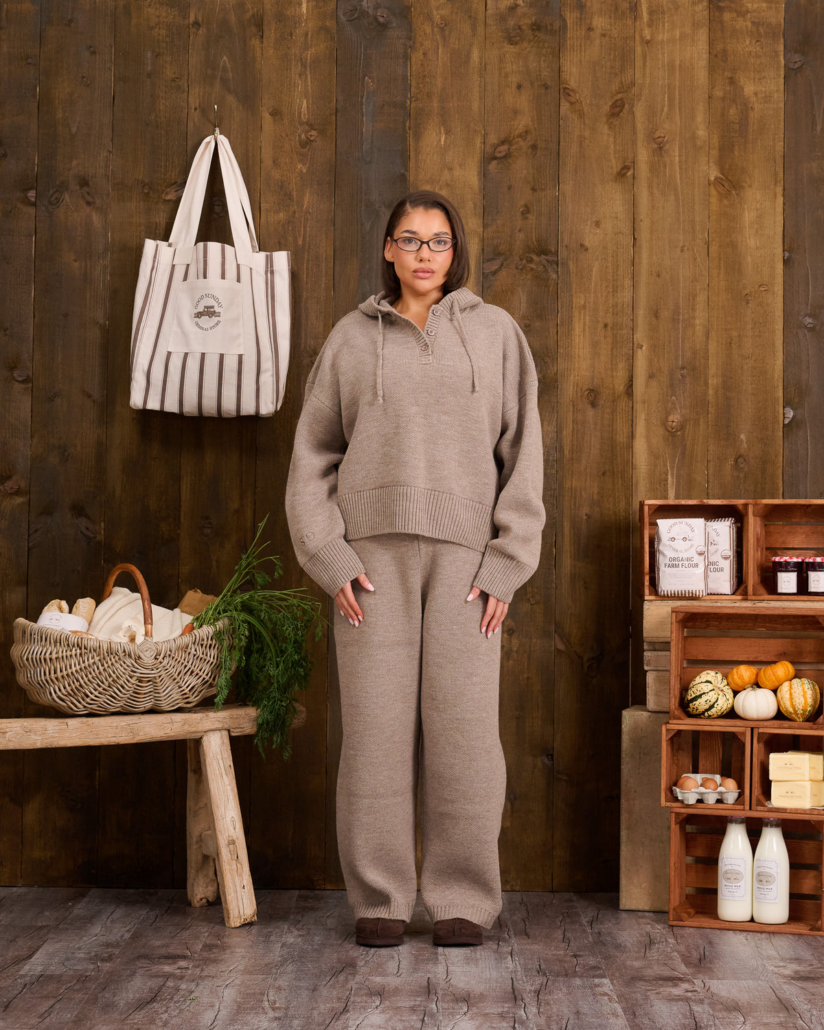 Sunday Knit Hoodie