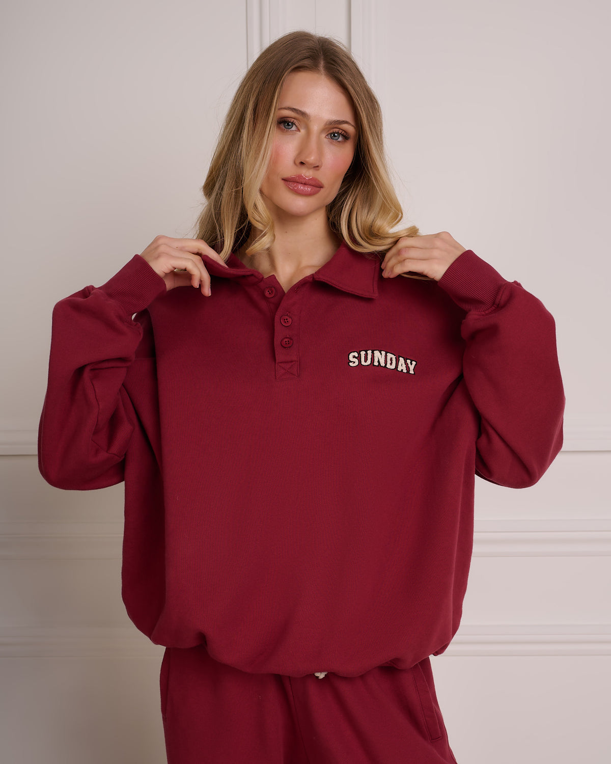 Heritage Button Sweatshirt