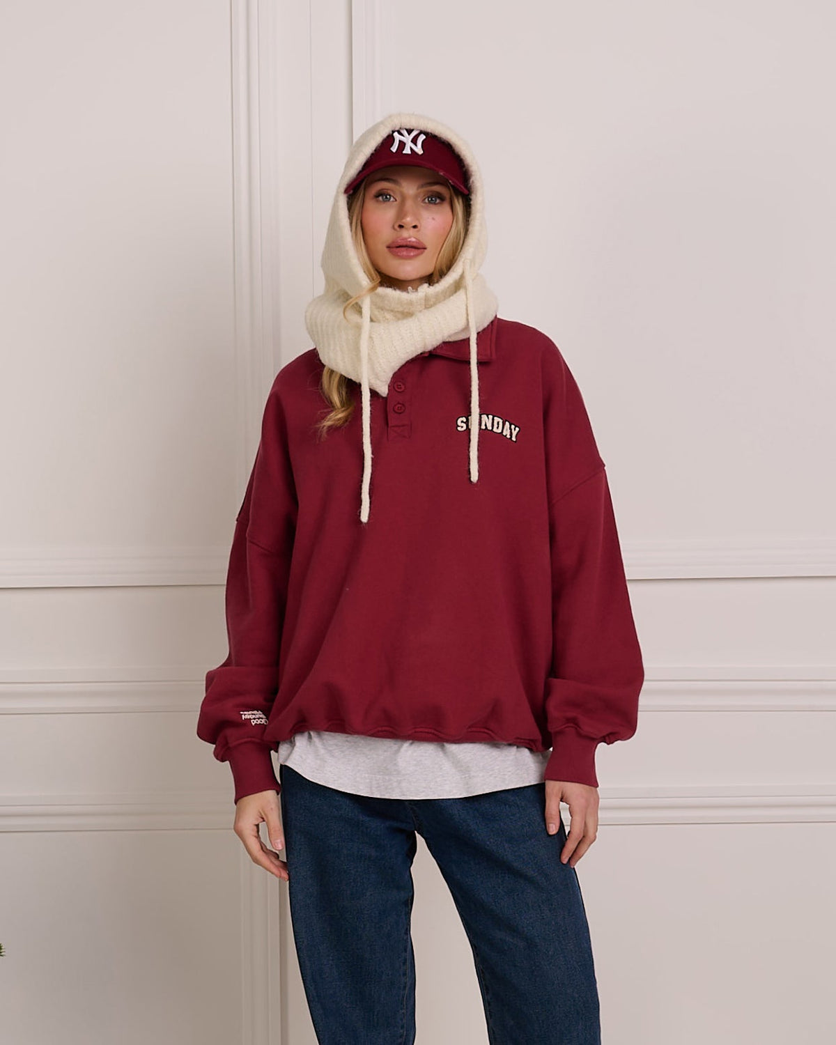 Heritage Button Sweatshirt