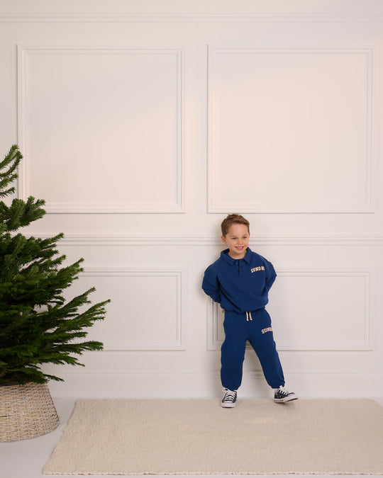 Kids Heritage Button Sweatshirt