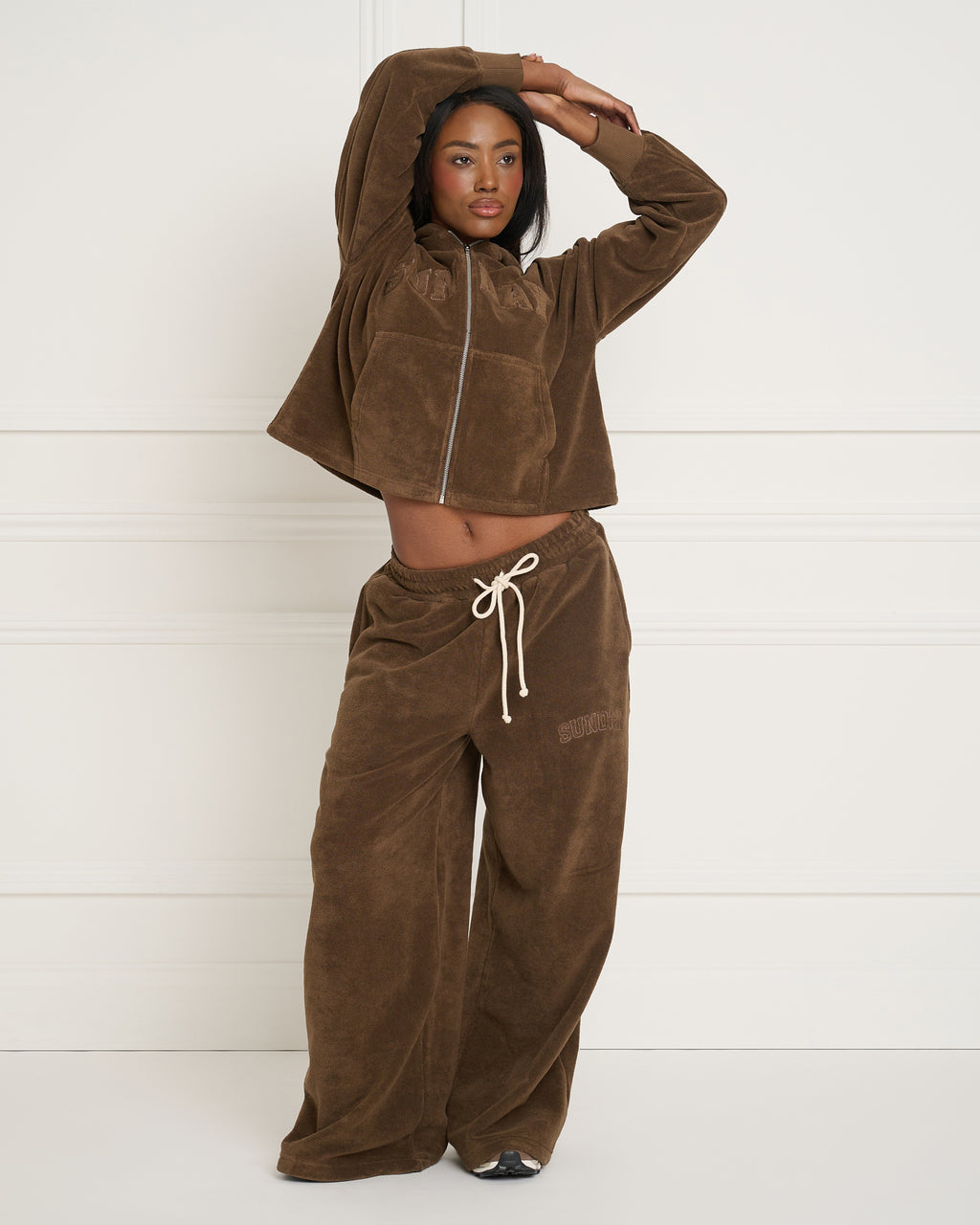 Looped Zip Hoodie