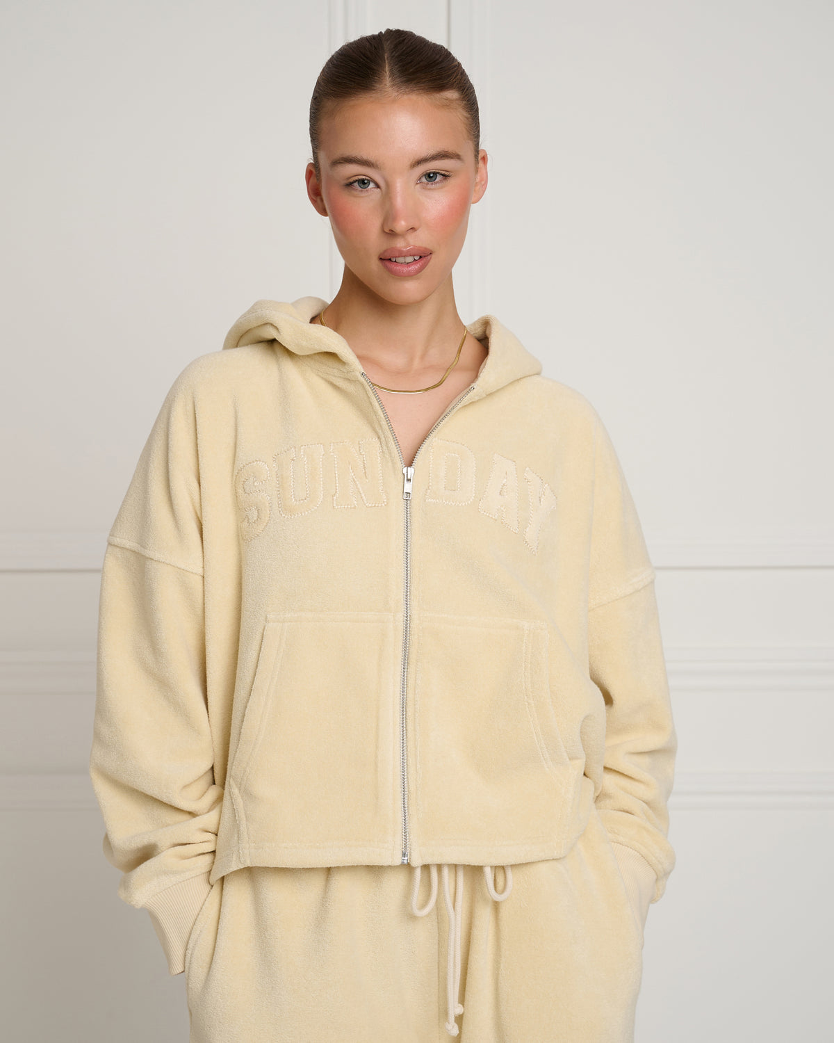 Looped Zip Hoodie