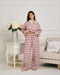 Softgirl Striped Wide Leg Trouser