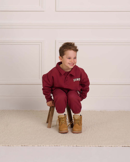 Kids Heritage Button Sweatshirt